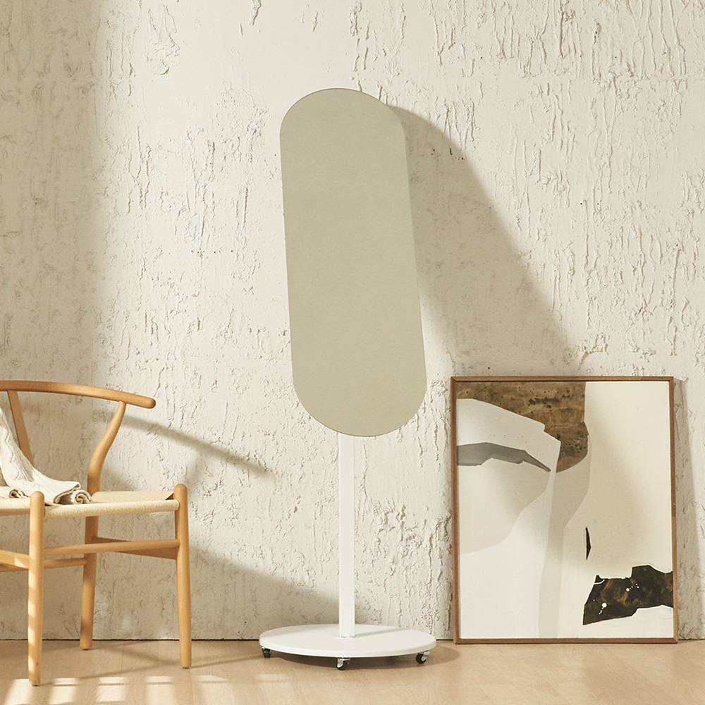 오브제 이동식 스탠드형거울 YJ-P117