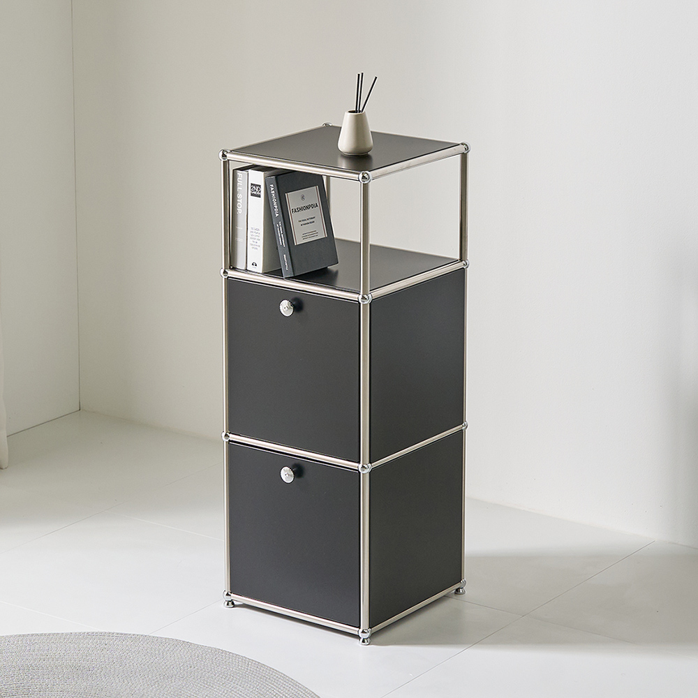 파스코 모듈 3단400수납장 YJ-P813