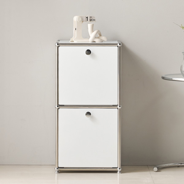 파스코 모듈 2단400수납장2도어 YJ-P831