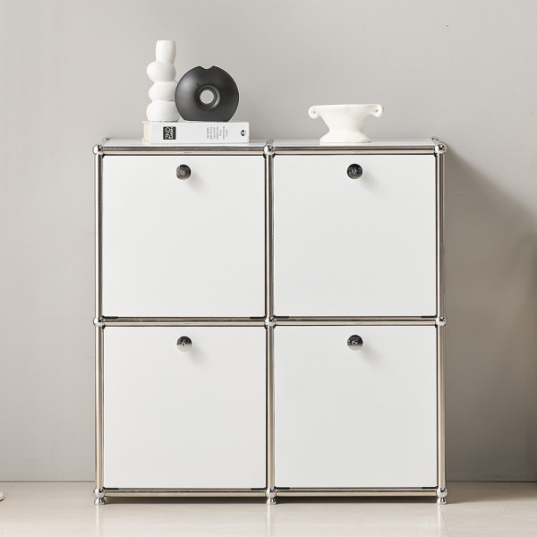 파스코 모듈 2단771수납장4도어 YJ-P833