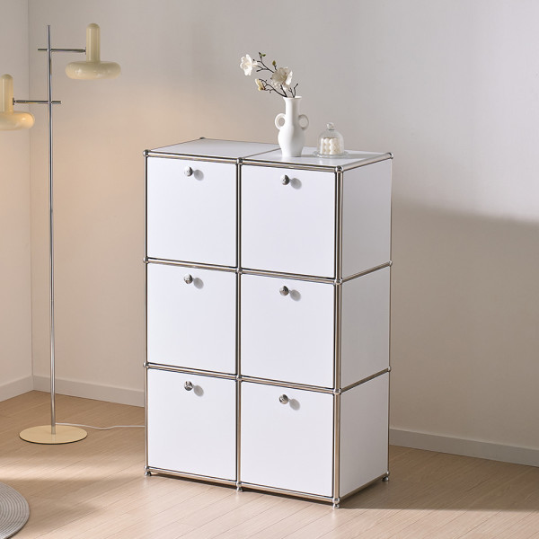 파스코 모듈 3단771수납장6도어 YJ-P834