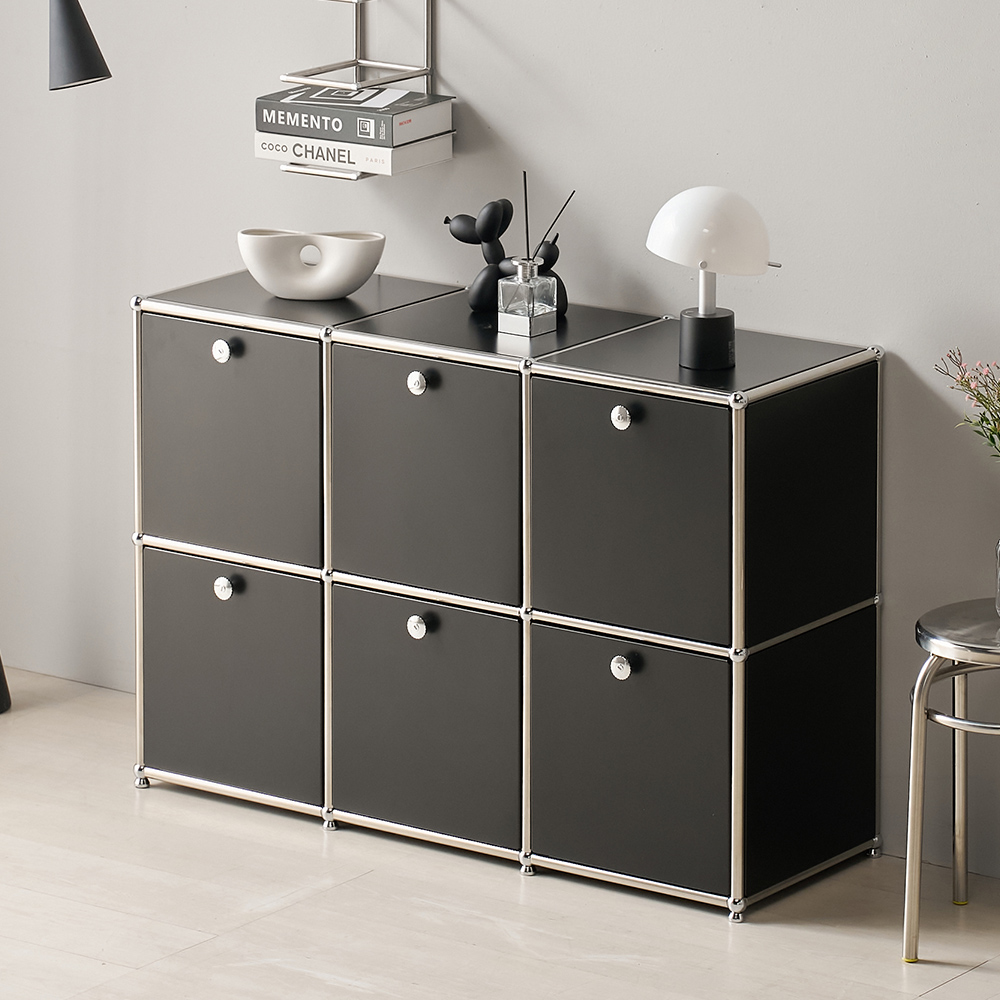 파스코 모듈 2단1135수납장6도어 YJ-P838