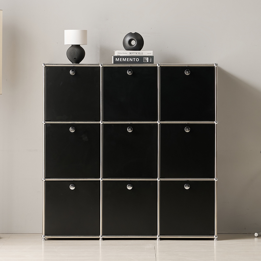 파스코 모듈 3단1135수납장9도어 YJ-P839