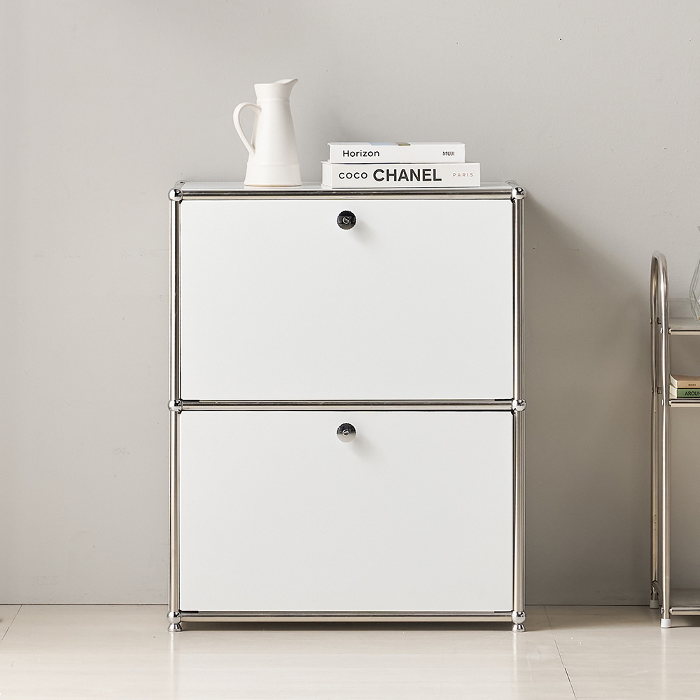 파스코 모듈 2단630수납장2도어 YJ-P841