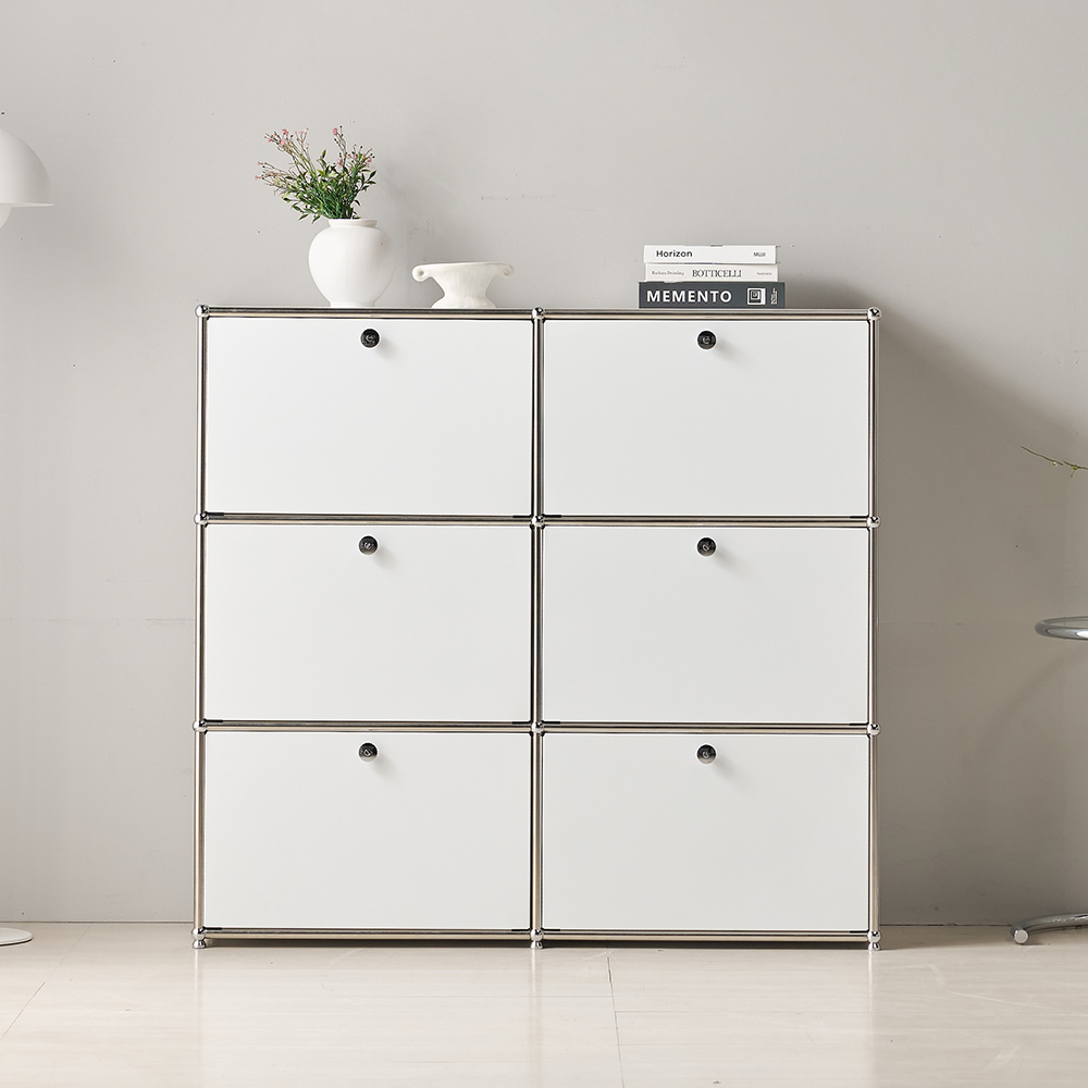 파스코 모듈 3단1230수납장6도어 YJ-P844