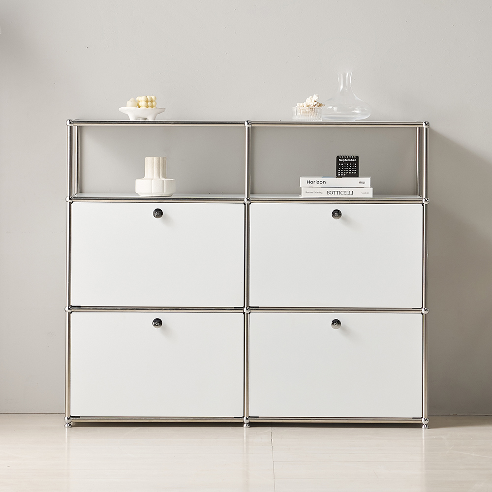 파스코 모듈 3단1230수납장4도어 YJ-P845