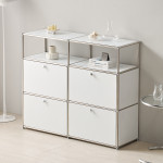 파스코 모듈 3단1230수납장4도어 YJ-P845