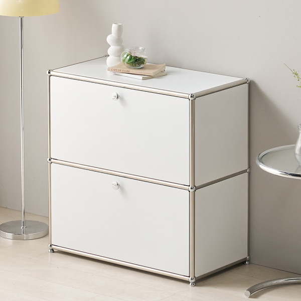 파스코 모듈 2단770수납장2도어 YJ-P861