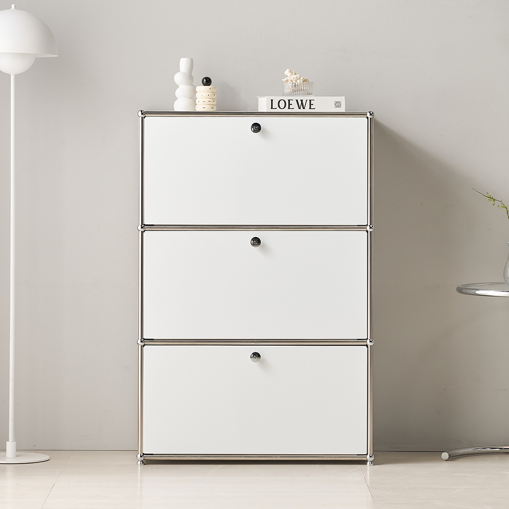 파스코 모듈 3단770수납장3도어 YJ-P862