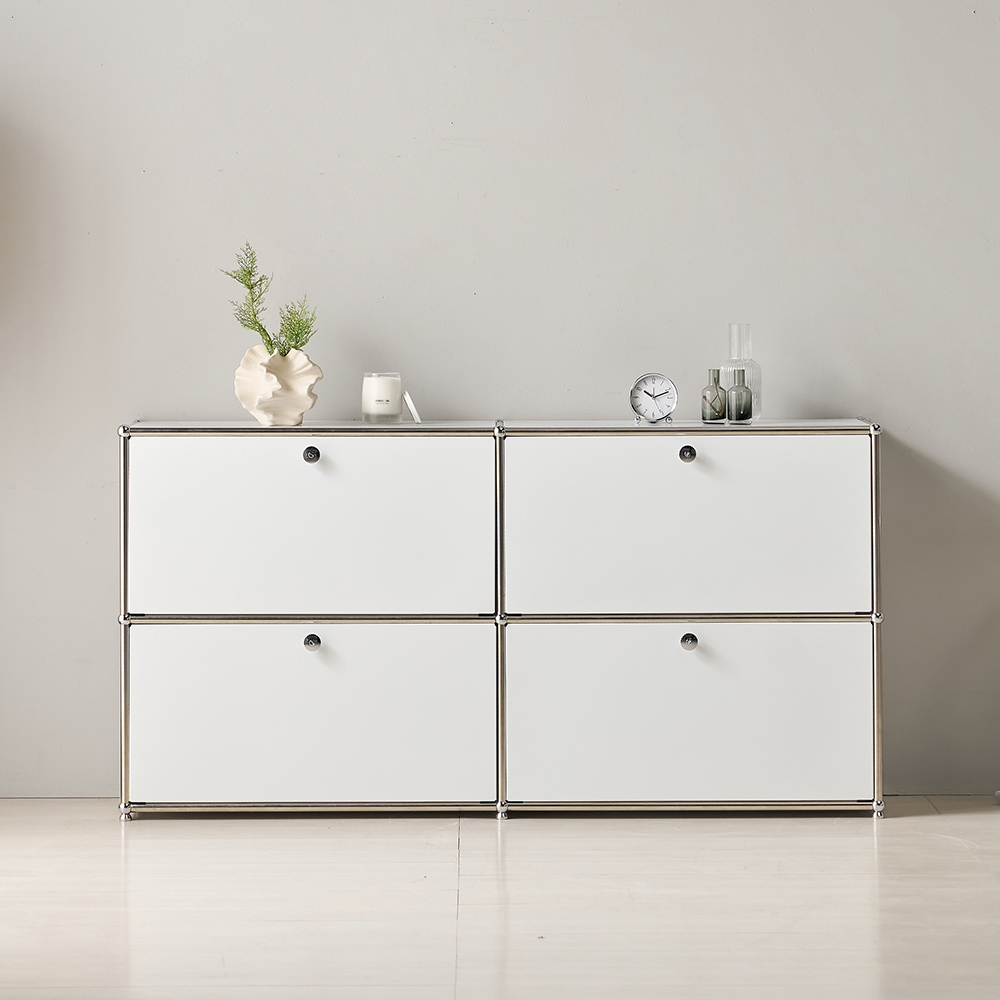 파스코 모듈 2단1510수납장4도어 YJ-P863