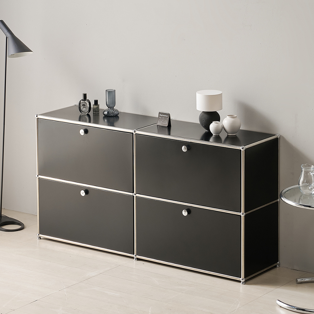 파스코 모듈 2단1510수납장4도어 YJ-P863